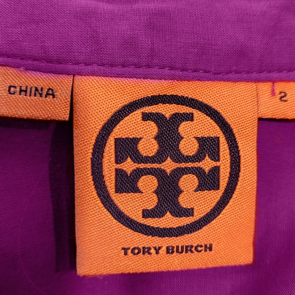 Tory Burch cotton tunic top size 2 - Picture 5 of 7